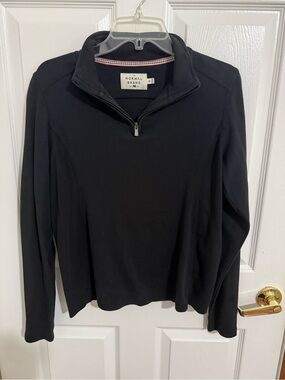 The Normal Brand Half-Zip Pullover Sweater